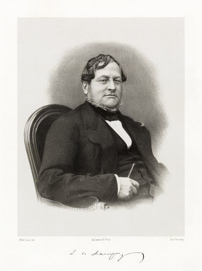 Léonce Guilhaud de Lavergne by Alfred Lemoine